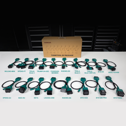 THINKCAR ThinkTool EV Package – Elektromos autó diagnosztikai csomag 18 csatlakozóval és 70+ EV márkához