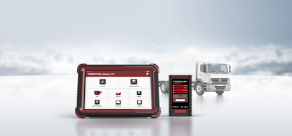 THINKCAR THINKTOOL Euro Master CV – 10” professzionális teherautó diagnosztikai tablet, 190+ márka támogatással, opcionális ADAS és moduláris bővítéssel