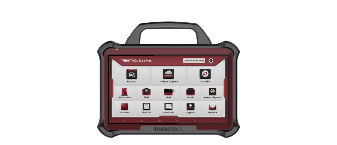 THINKCAR THINKTOOL Euro Max – professzionális 13,3” autódiagnosztikai tablet, J2534, DoIP, CAN FD, opcionális ADAS és HD diagnosztika