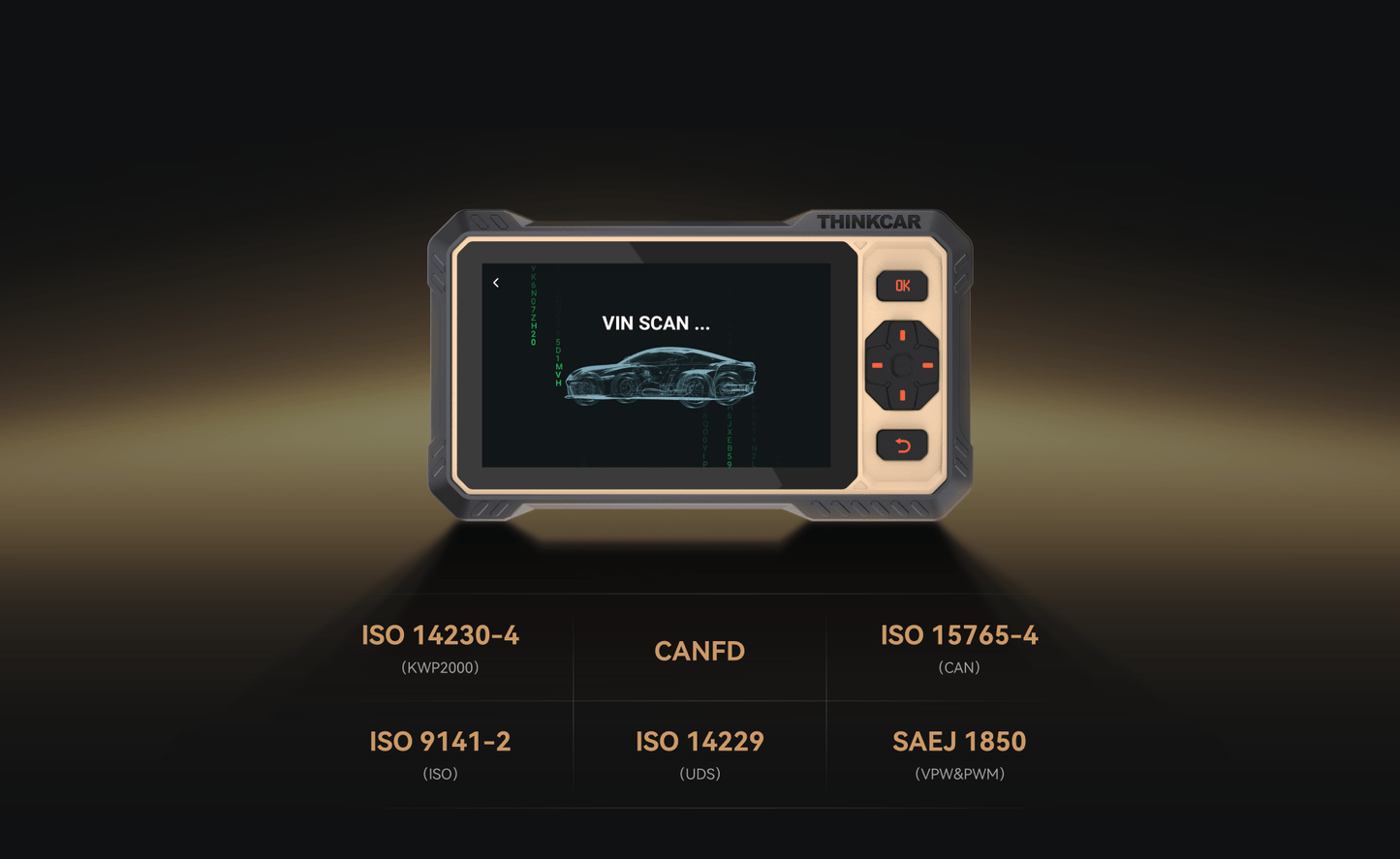 THINKCAR ThinkTool Reader 8 – teljes rendszerű OBD2 diagnosztikai szkenner, 15 szerviz reset, CAN FD támogatással