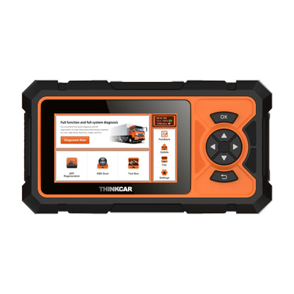 THINKCAR THINKSCAN HD – DIY szintű teherautó diagnosztikai szkenner 31 márkához, DPF regenerálással