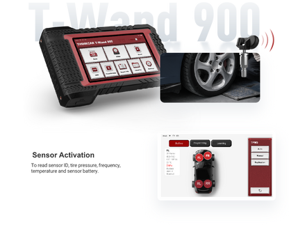 THINKCAR T-Wand 900 – Intelligens TPMS és Teljes Jármű Diagnosztikai Eszköz