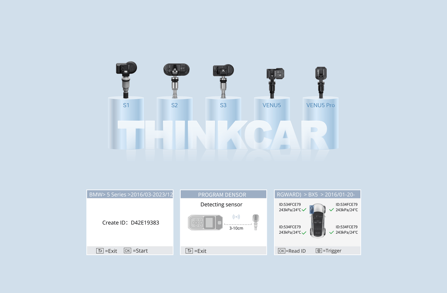 THINKCAR VENU 90 – Professzionális TPMS Aktiváló és Programozó Eszköz