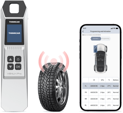 THINKCAR VENU-i Pro – Intelligens TPMS Diagnosztikai Eszköz Mobilalkalmazással