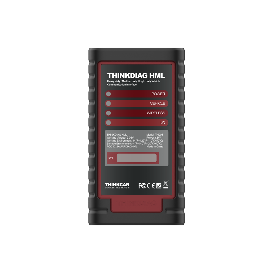 THINKCAR THINKTOOL Euro Master CV – 10” professzionális teherautó diagnosztikai tablet, 190+ márka támogatással, opcionális ADAS és moduláris bővítéssel