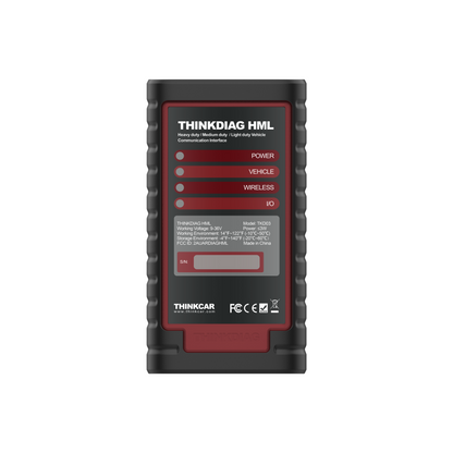 THINKCAR THINKTOOL Euro Master CV – 10” professzionális teherautó diagnosztikai tablet, 190+ márka támogatással, opcionális ADAS és moduláris bővítéssel